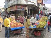 Solution charrettes,marché aux fruits,bananes