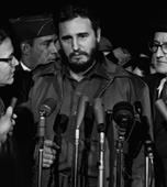 odpoveď Castro,rozhovor,mikrofóny