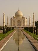 Odpowiedź Taj Mahal,Indie,odbicie