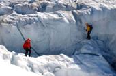 Answer alpine climbing,glacier,harness