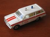 Answer ambulance,miniature,toy