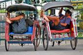 Answer rickshaw,transport,wheels