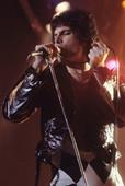 Answer microphone stand,singer,Queen