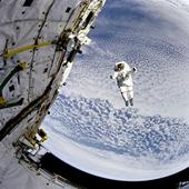 Answer weightlessness,earth,Space travel