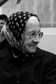 Answer headscarf,grandmother,old