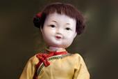Risposta faccia,bambola,asiatica