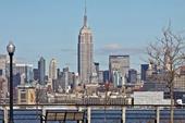 Responda Empire State Building,linha do horizonte,Nova Iorque